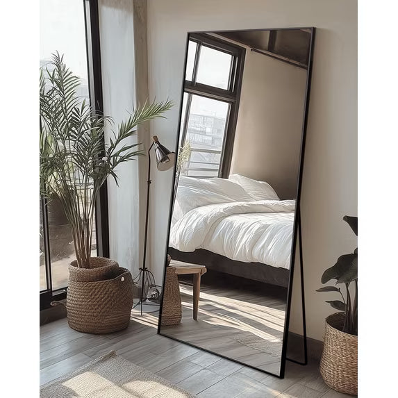 Antok Rectangle Full Length Mirror Standing Floor Mirror Stand Up Mirror
